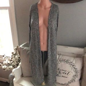 Size small black and white cardigan sweater